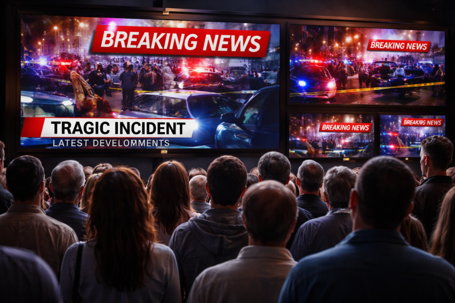 трагедията като новина №1